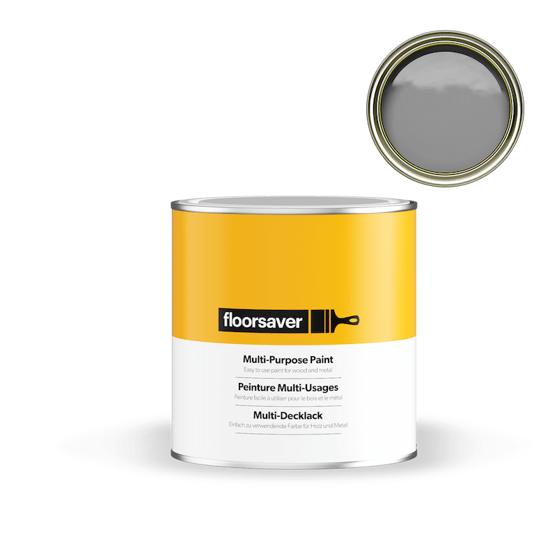 Packshot of Grey Multi-Purpose Paint
