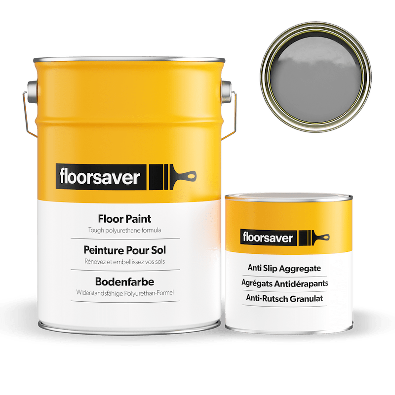 Packshot of Grey Floor Paint Anti Slip