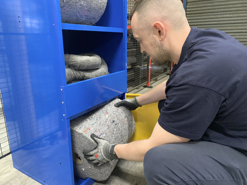 SpillZone® Absorbent Station