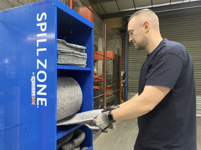 SpillZone® Absorbent Station