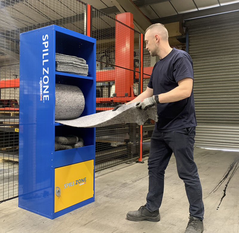 SpillZone® Absorbent Station