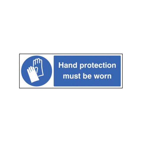 Hand protection must be worn sign from Floorsaver