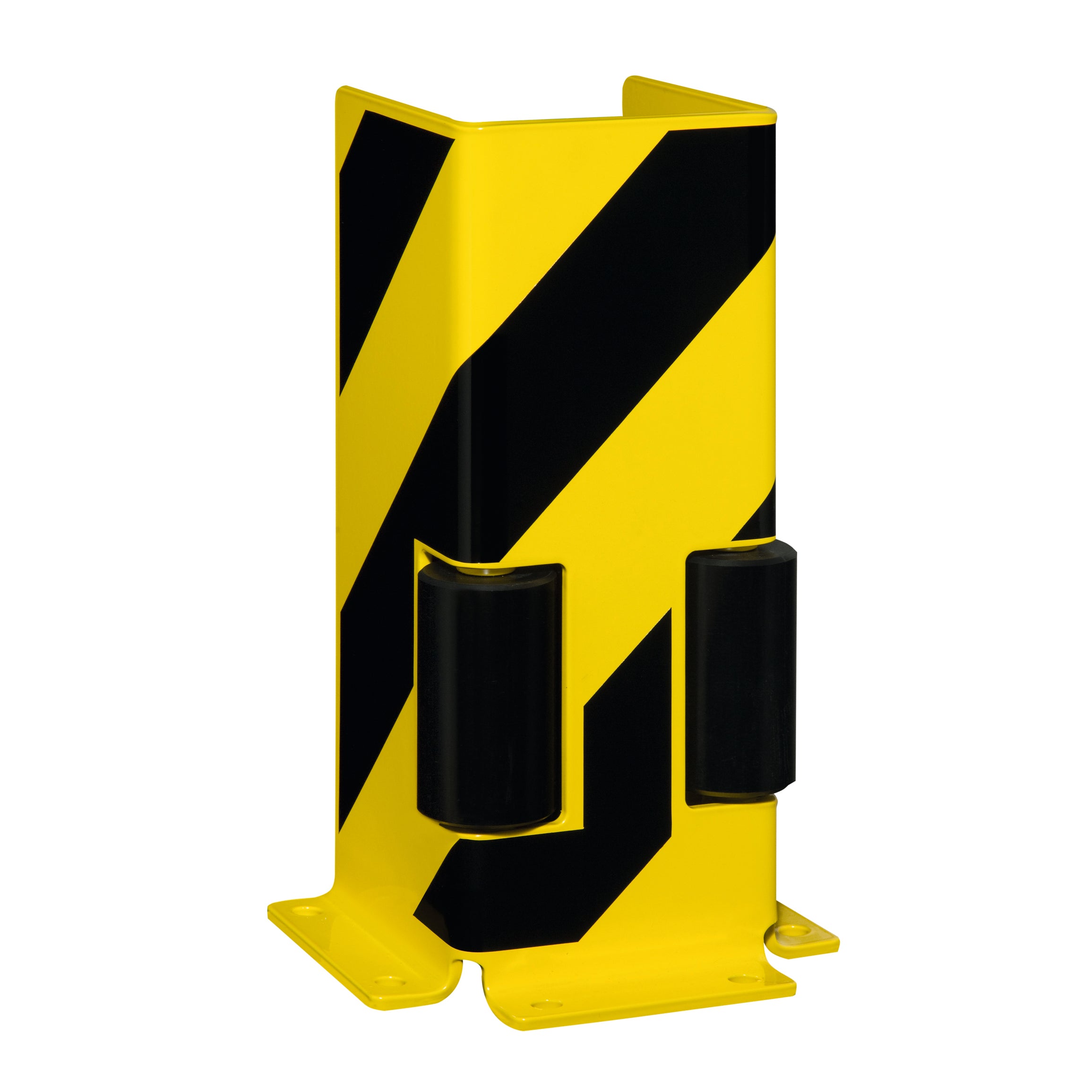 Black Racking Column Protector BLACK BULL Heavy Duty Pallet Rack/Column Corner Protectors – floorsaver