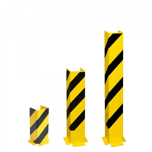 Black Racking Column Protector BLACK BULL Heavy Duty Pallet Rack/Column Corner Protectors – floorsaver
