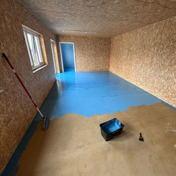 Epoxy Floor Paint Anti Slip - 5L - Blue