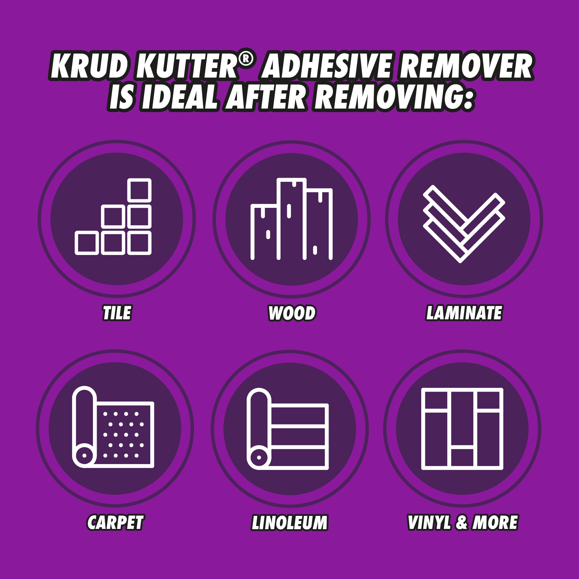 Krud Kutter® Adhesive Remover, 750ml