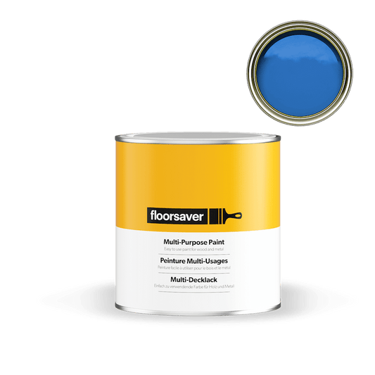 Packshot of Blue Multi-Purpose Paint