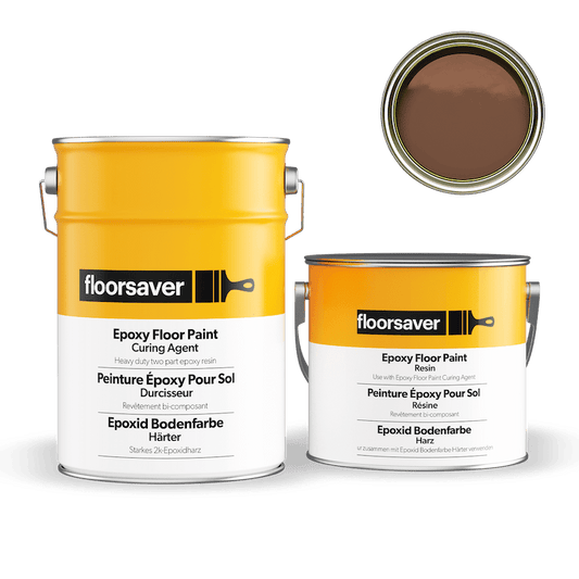 Packshot of Brown Epoxy Floor Paint