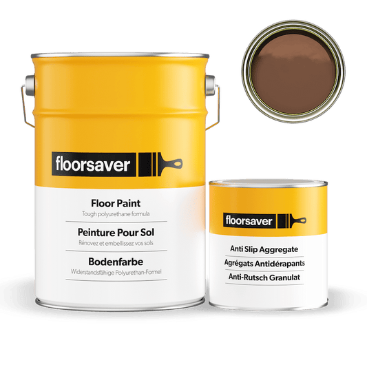 Packshot of Brown Floor Paint Anti Slip