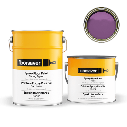 Packshot of Violet Epoxy Floor Paint