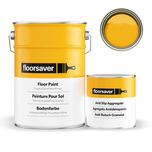 Packshot of Yellow Floor Paint Anti Slip