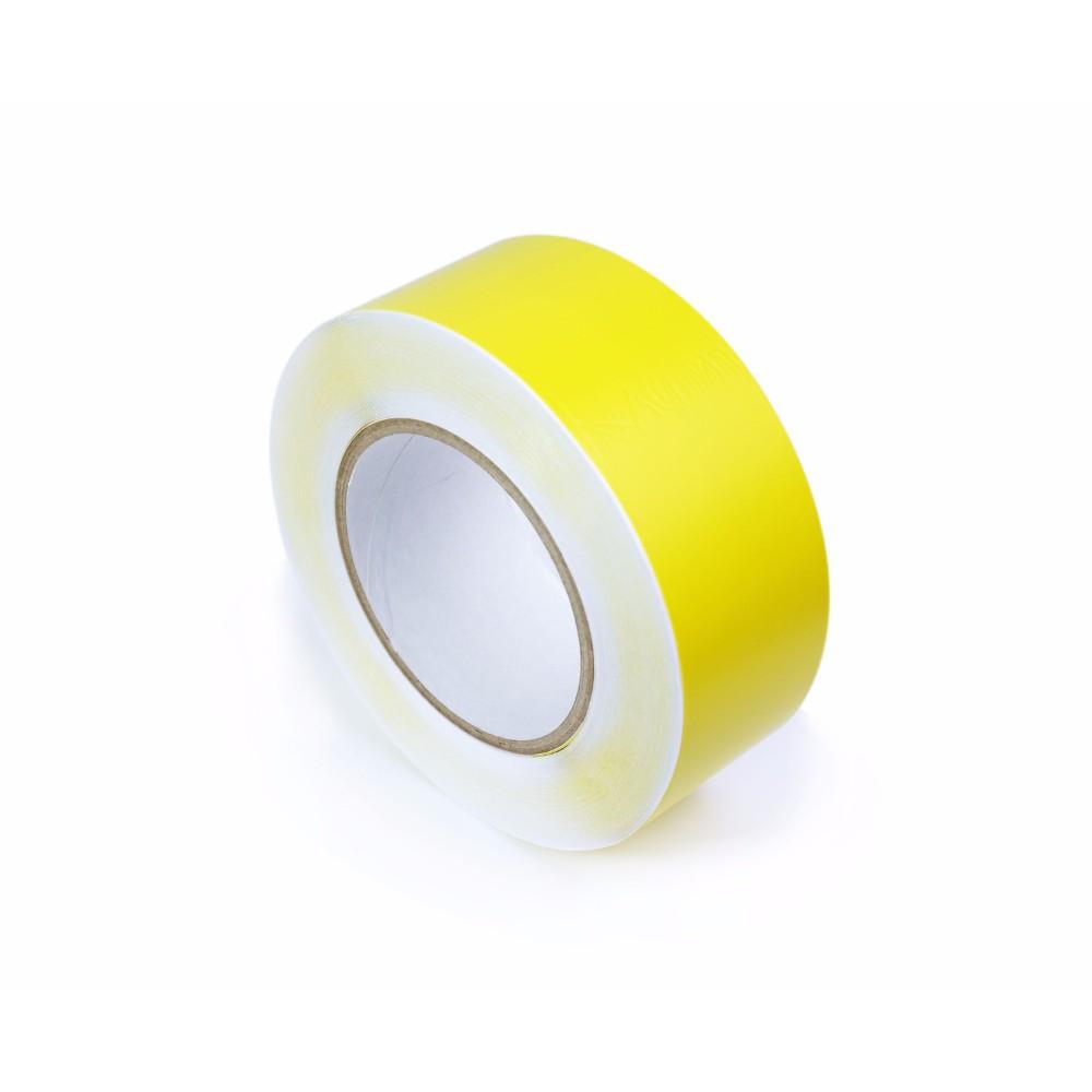 Heskins Red & White Floor Marking Tape - 2" Width, 98' Length, PVC Self-Adhesive - View #5
