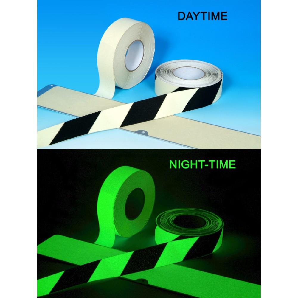 Ruban Adhésif Phosphorescent 10-20 Mm – Vert, Autocollant, Sécurité – Halloween Ou Signalisation