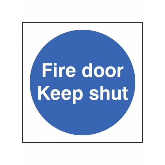 Fire door keep shut sign from Floorsaver