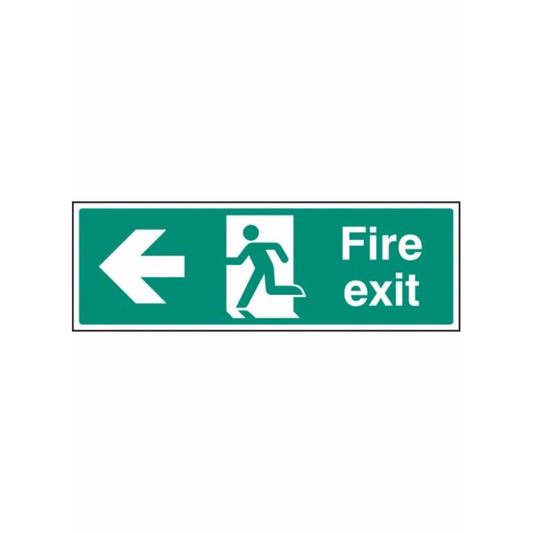 Fire exit - left sign from Floorsaver