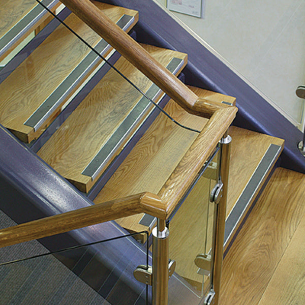 Floorsaver Stair Nosing on wooden stairs